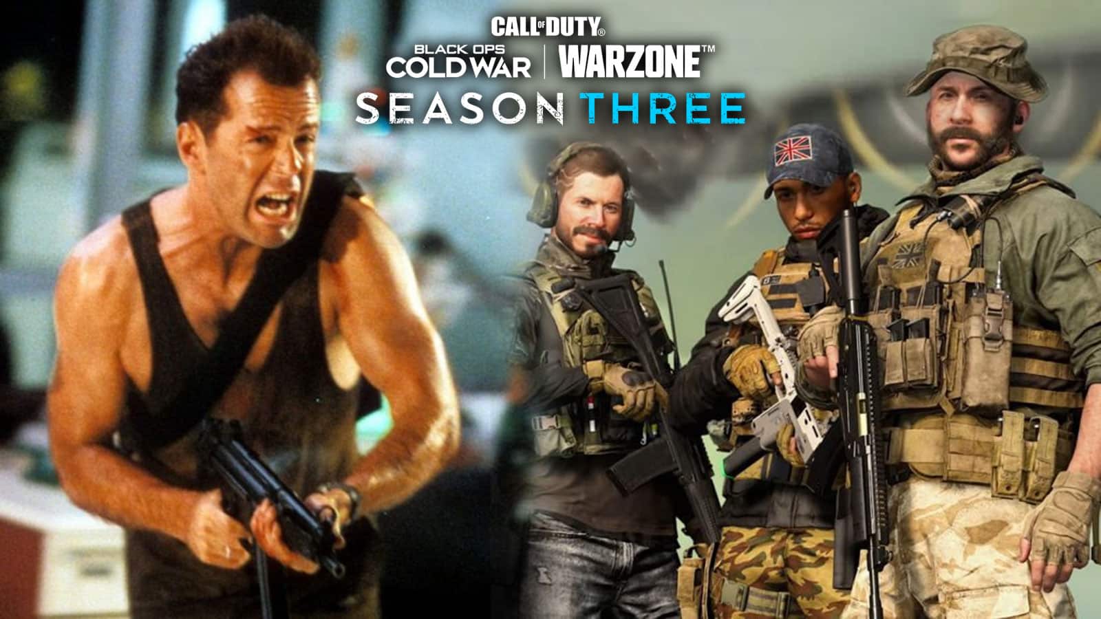 John McClane de Die Hard avec deux opérateurs Black Ops Cold War
