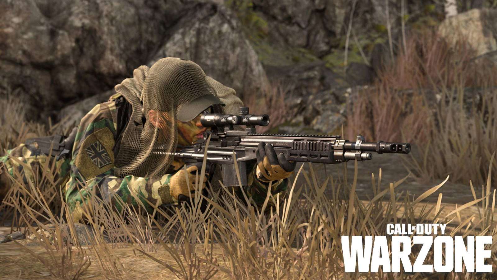 Sniper allongé Warzone