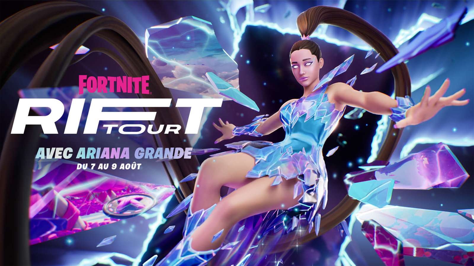Rift Tour Fortnite concert Ariana Grande