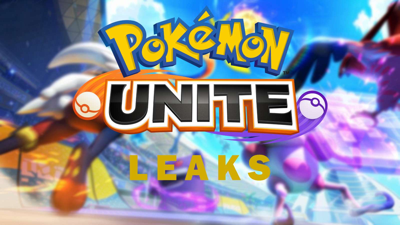Tous les leaks Pokémon Unite