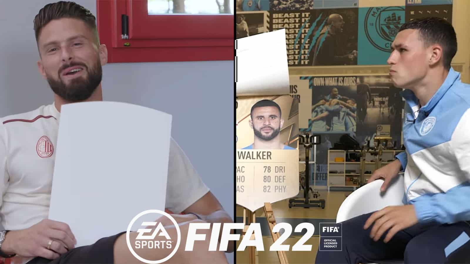 FIFA 22 notes officielles Mahrez giroud