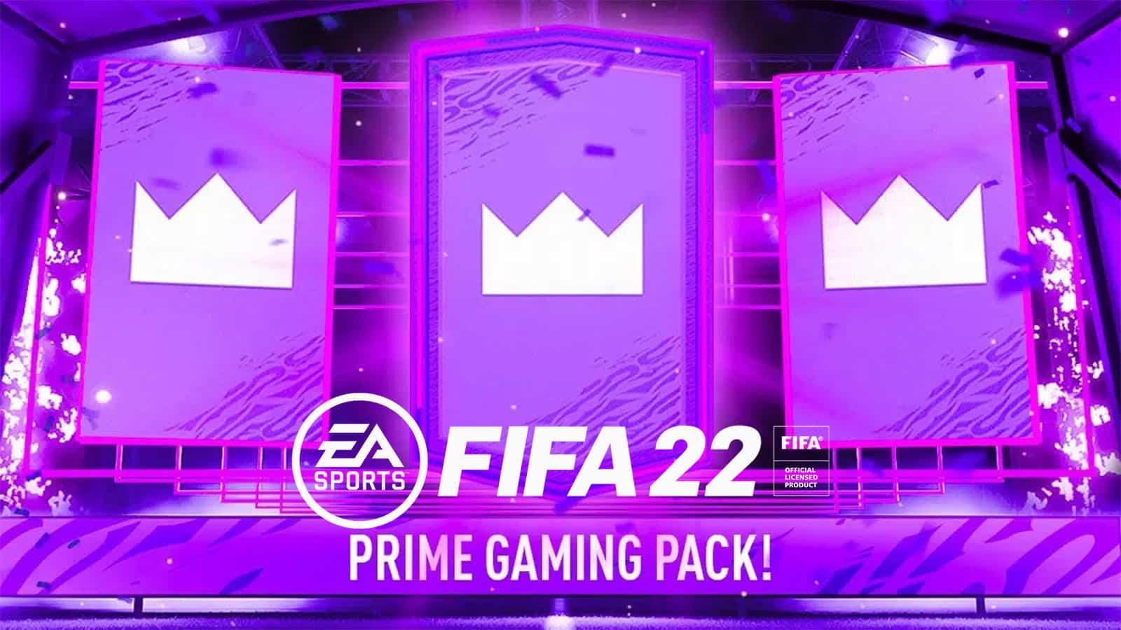 FIFA 22 Twitch Prime Gaming Packs