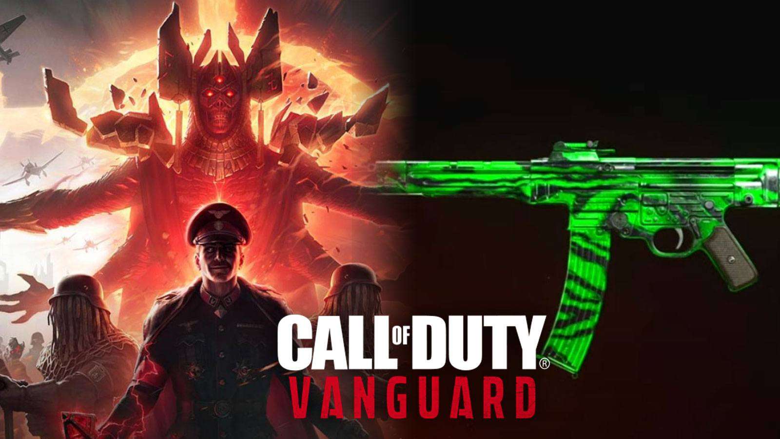 Vanguard Zombies camouflage Ether noir