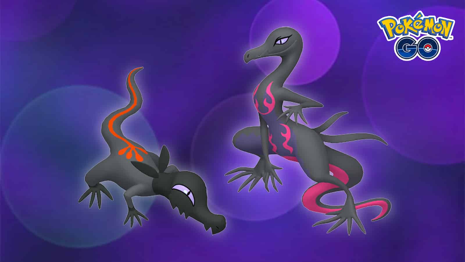 Tritox et Malamandre Pokémon Go