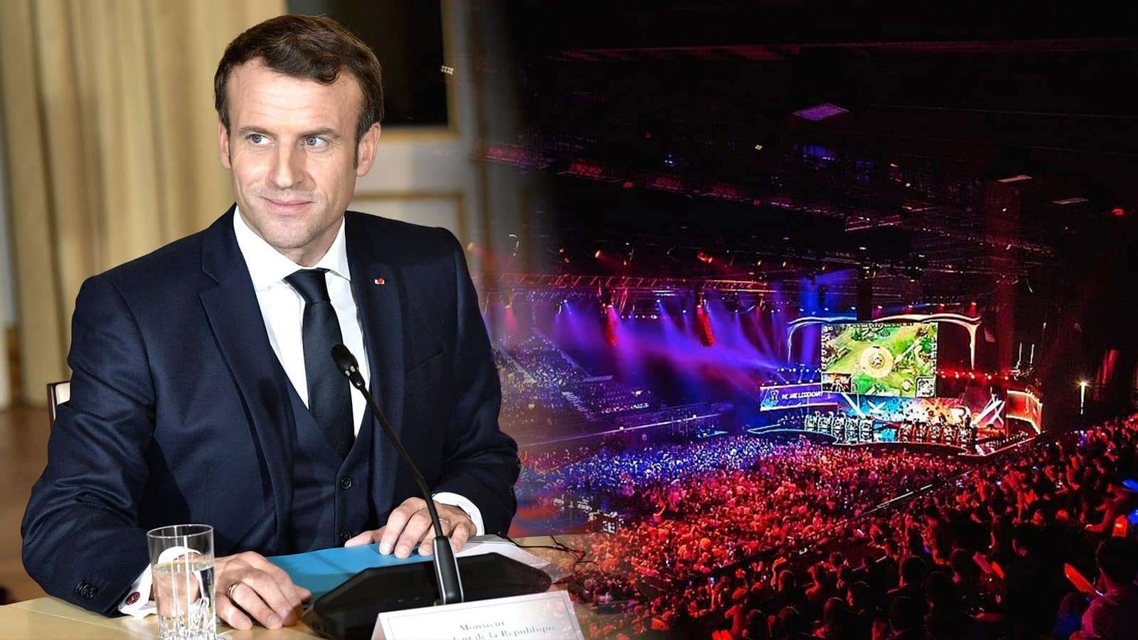 Emmanuel Macron dévoile ses ambitions sur l'esport