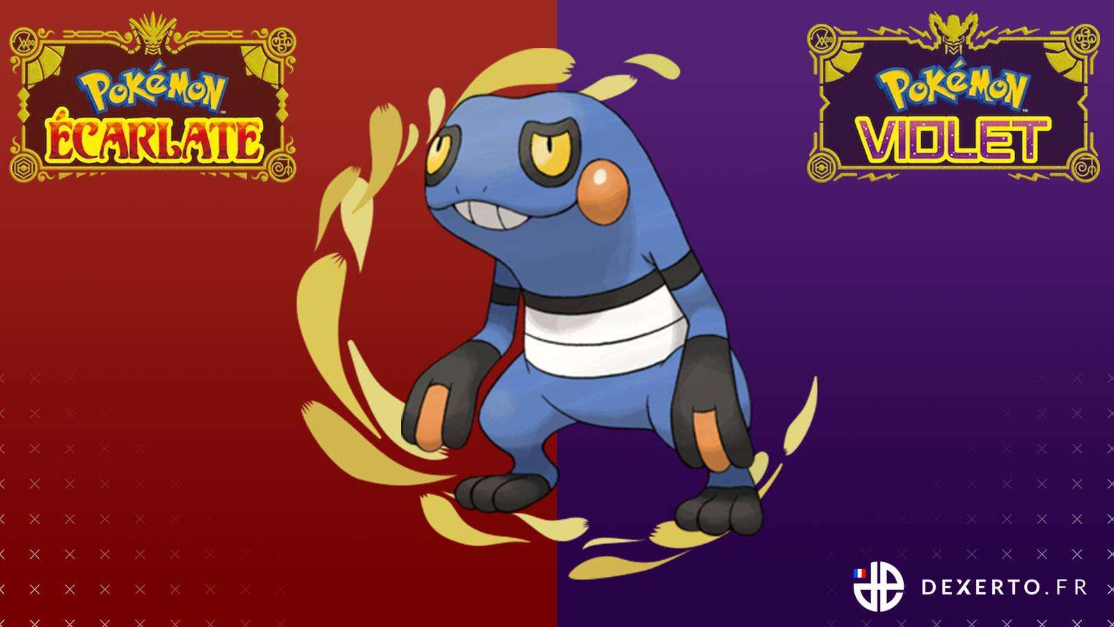 Cradopaud Pokémon Écarlate et Violet