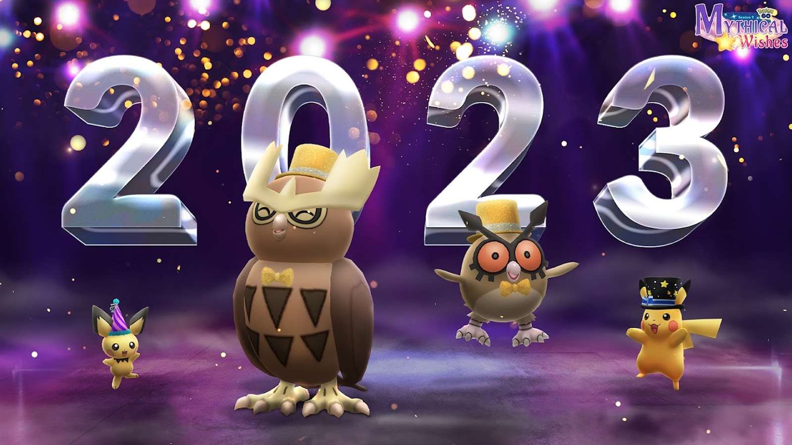 Événement Nouvel An 2023 sur Pokémon Go