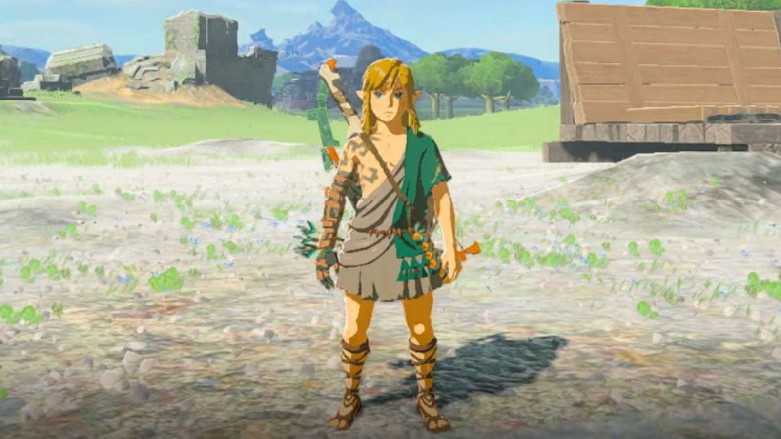 Link dans Zelda: Tears of the Kingdom