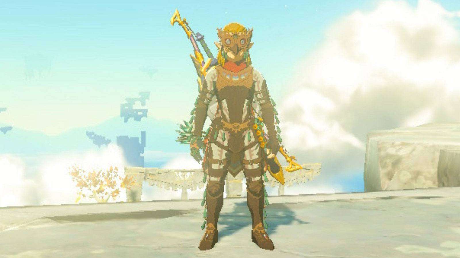 Armure chute libre dans Zelda Tears of the Kingdom