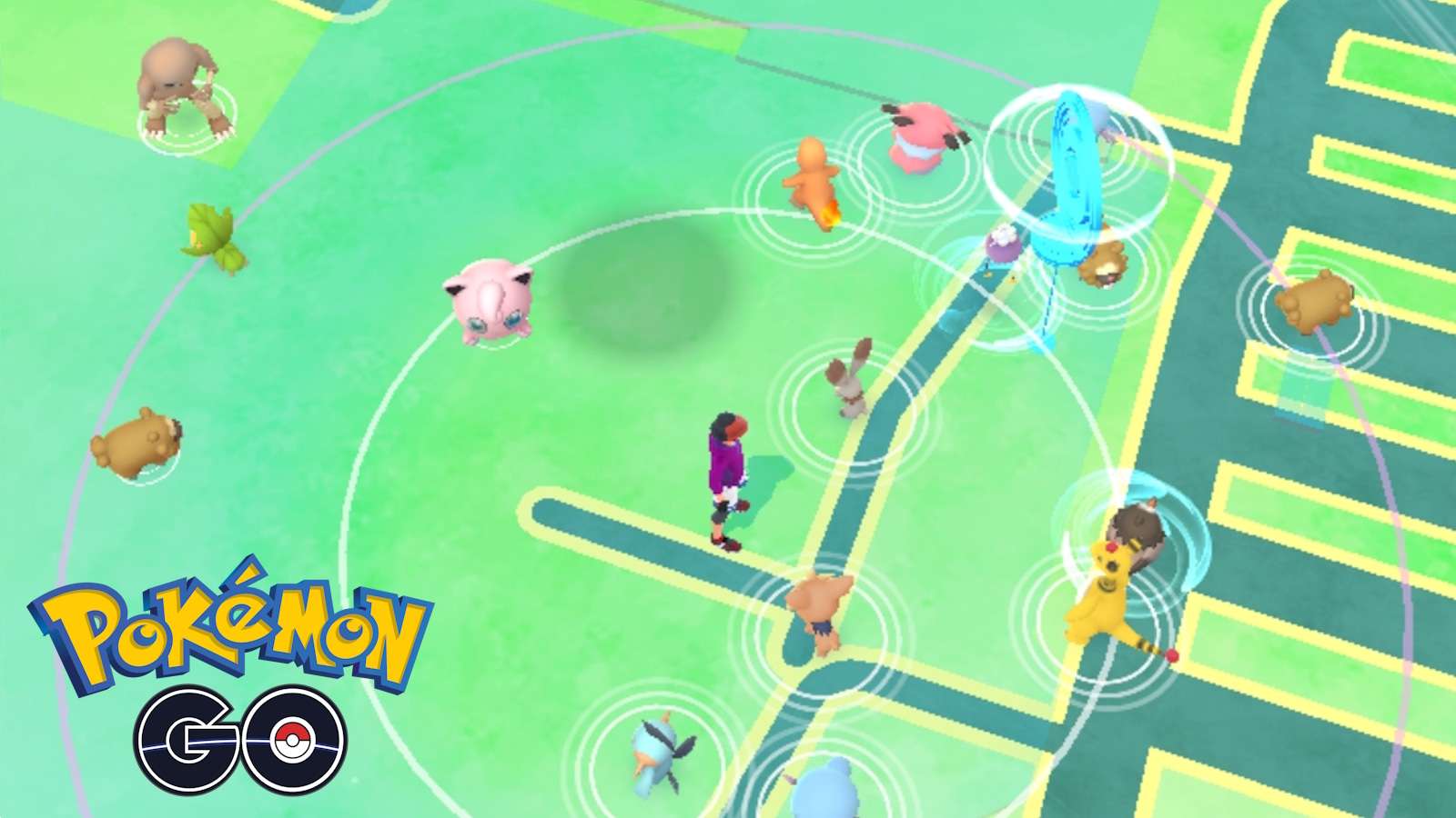 Distance d'apparition sur Pokémon Go