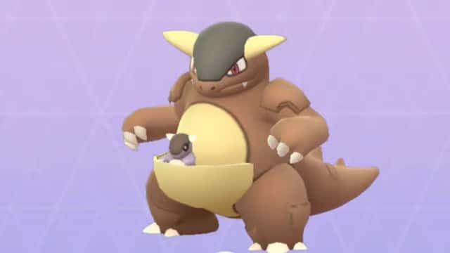 Kangourex dans Pokémon Go