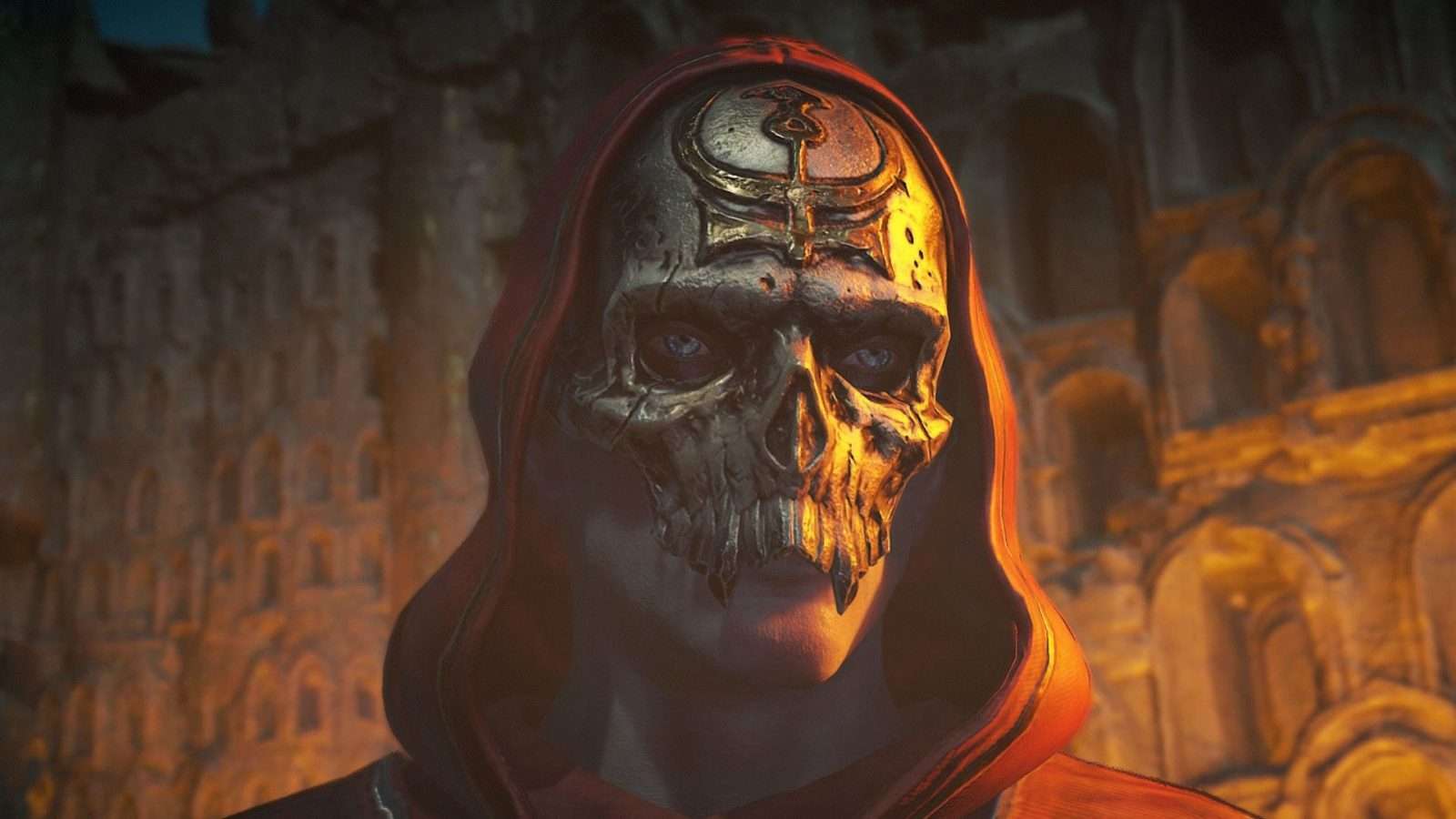 Personnage masqué dans Diablo 4