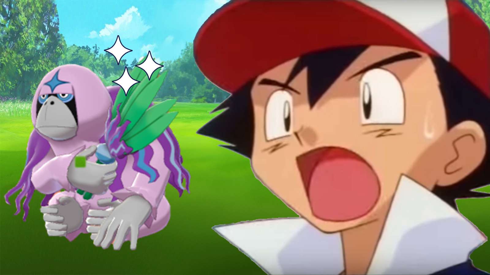 Gouroutan shiny sur Pokémon Go