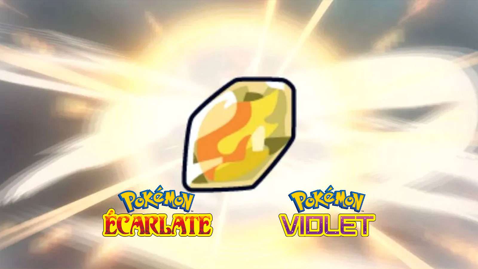 Une Pierre Feu sur Pokémon Écarlate & Violet
