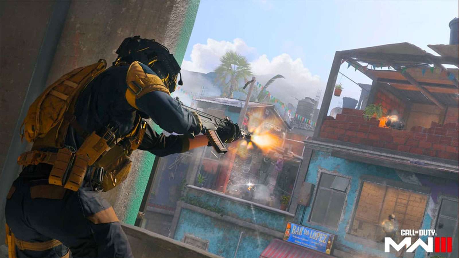 La carte Favela sur Modern Warfare 3