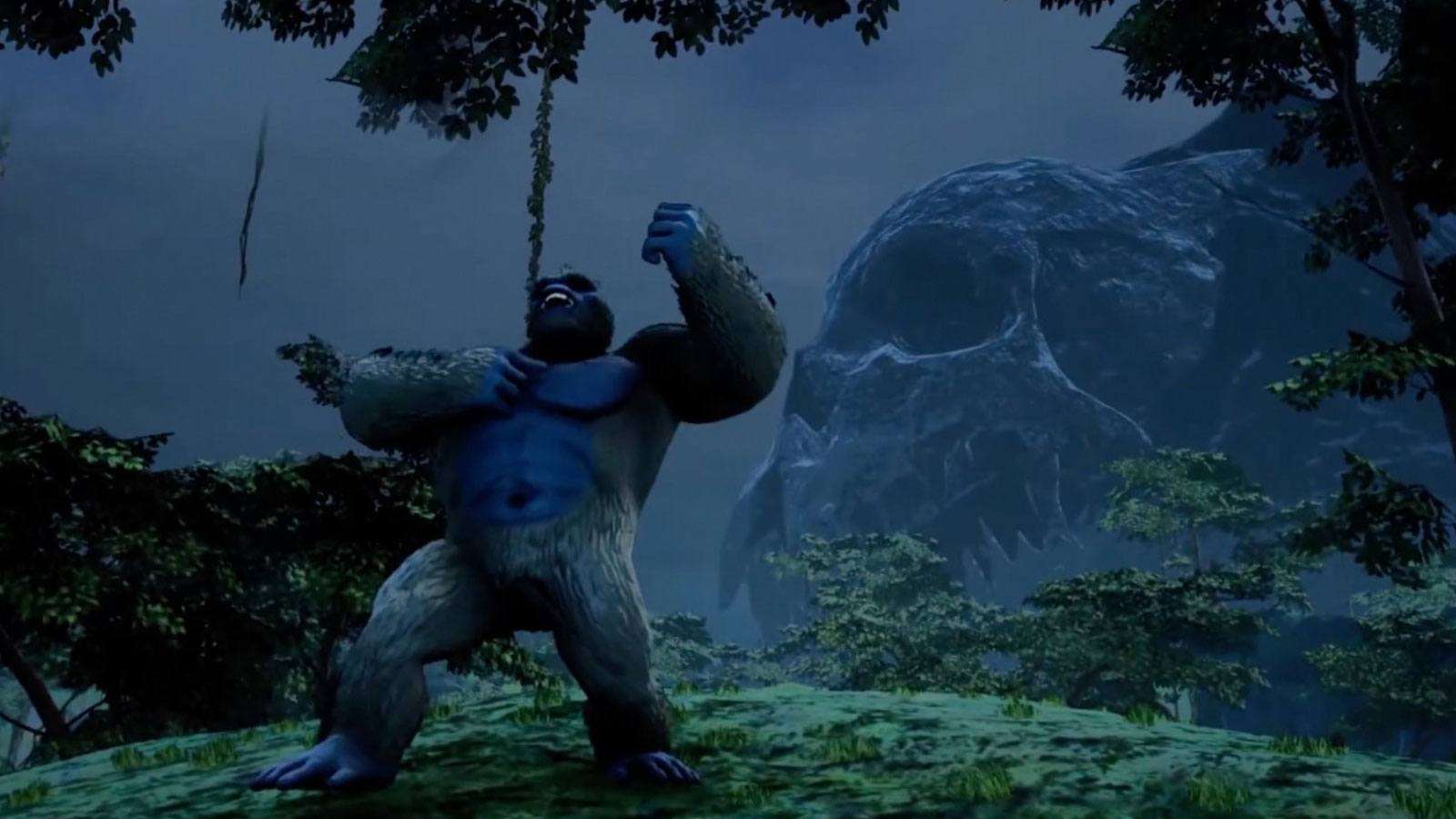 King Kong dans Skull Island : Rise of Kong