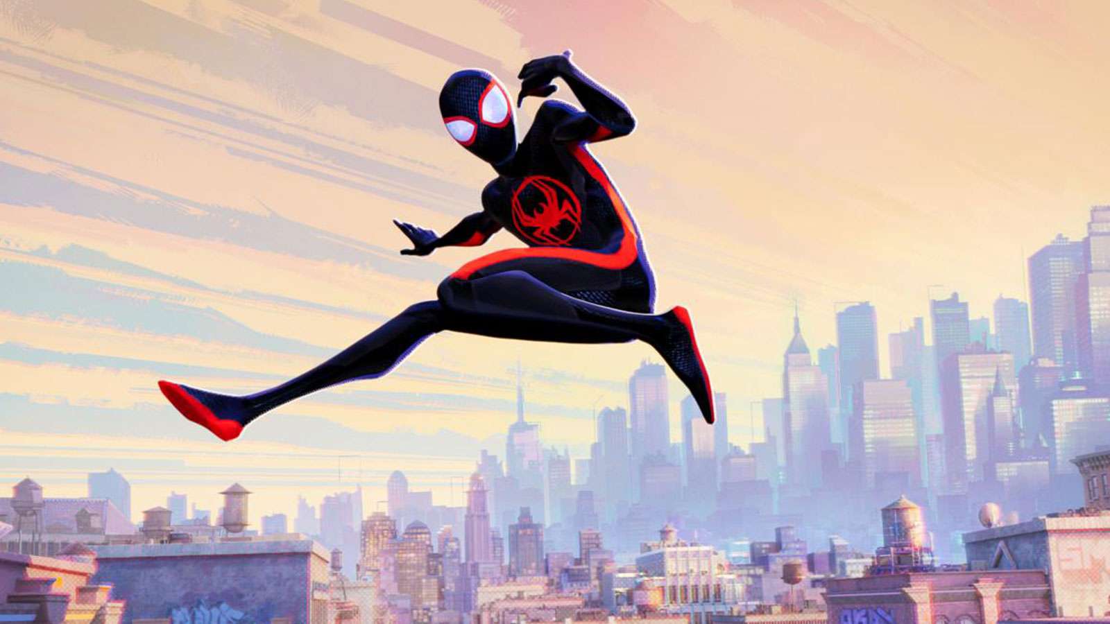 Miles Morales dans Spider-Man Into the Spiderverse