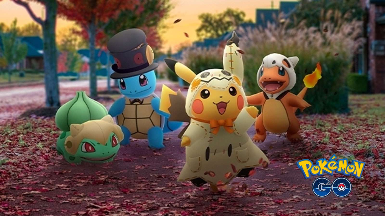 Des Pokémon déguisés pour Halloween sur Pokémon Go