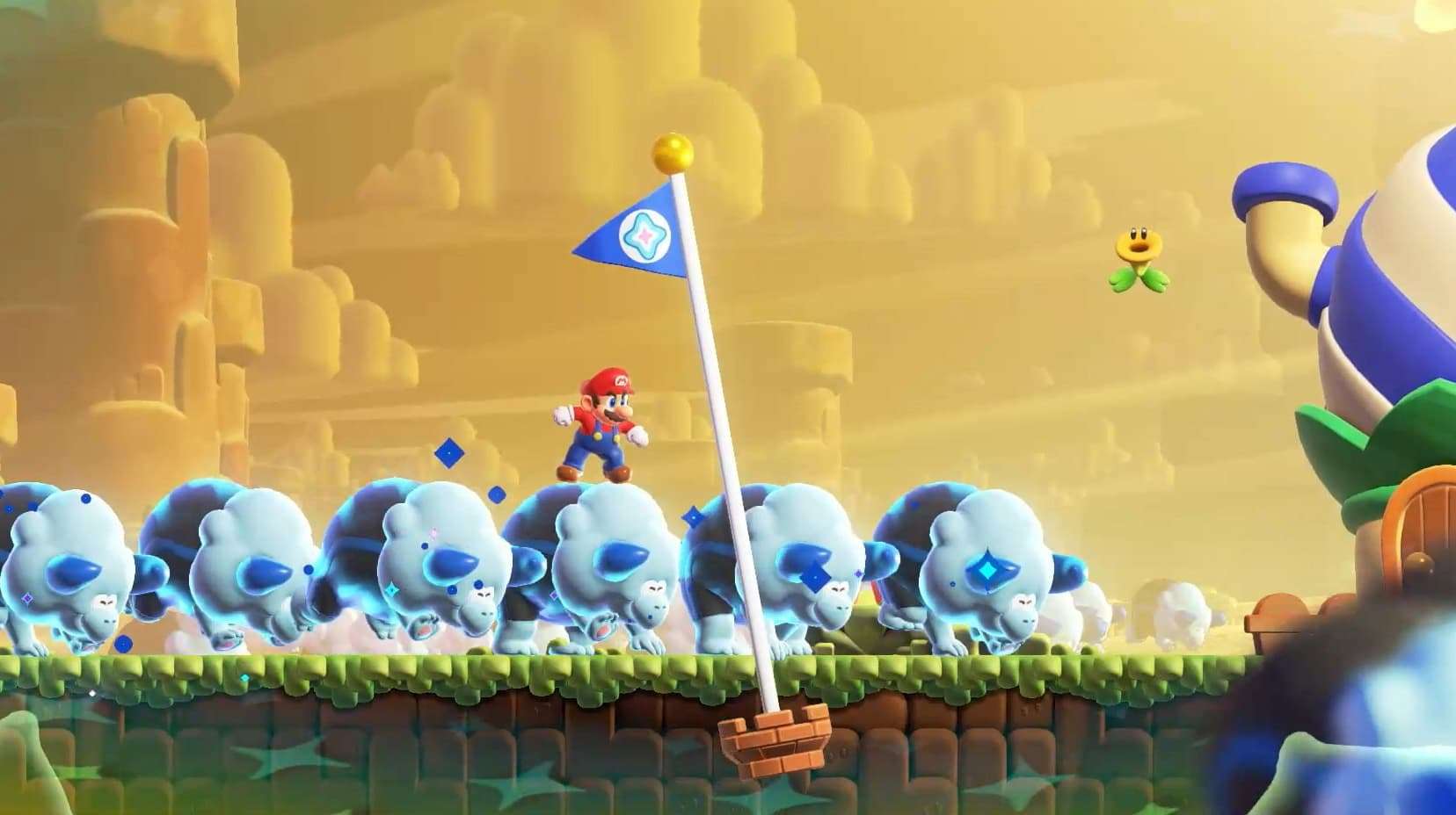 Capture d'écran de Super Mario Bros. Wonder