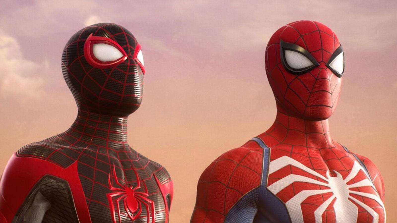 Miles Morales et Peter Parker en Spider-Man