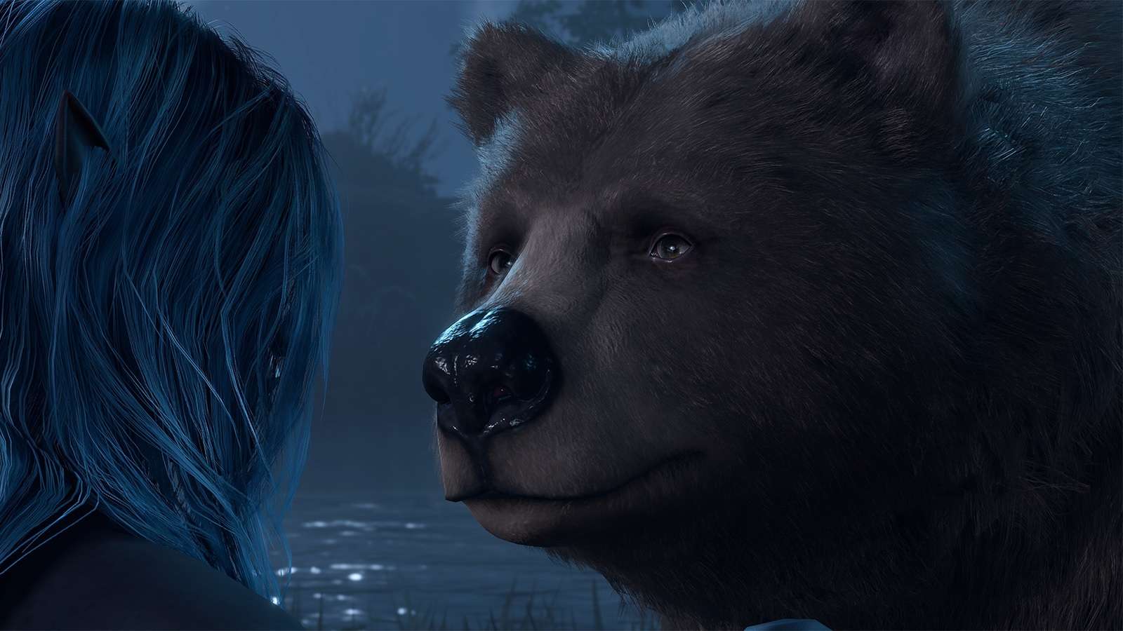 Halsin en ours dans Baldur's Gate 3