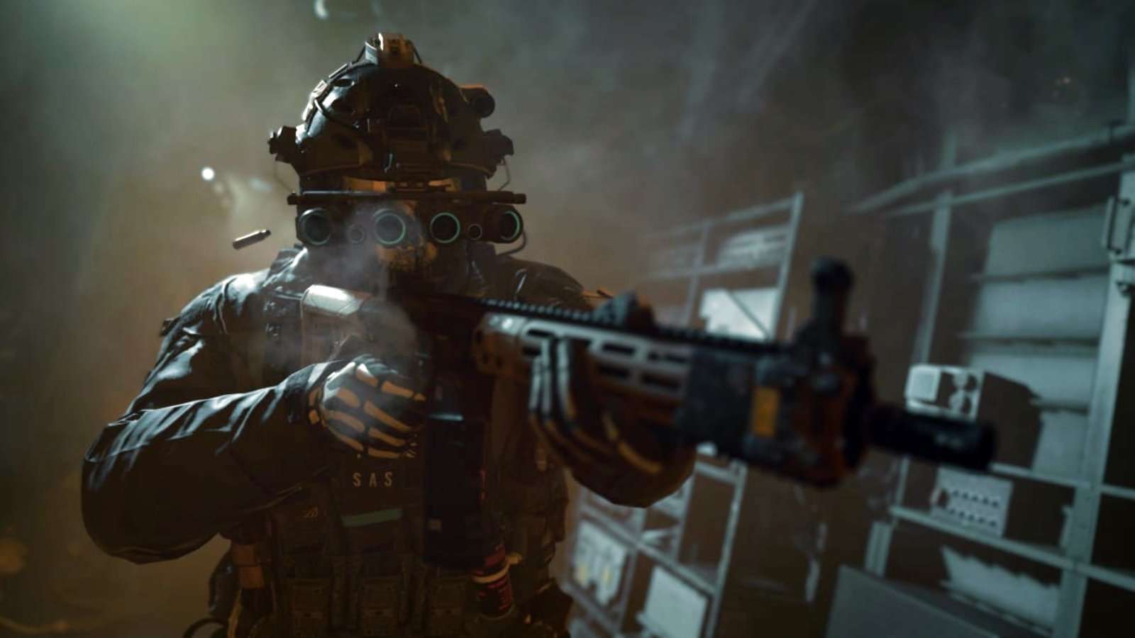 Un joueur avec une arme dans Modern Warfare 3