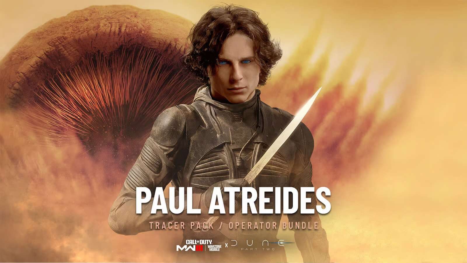 Skin d'Operateur Paul Atreides de Dune dans MW3