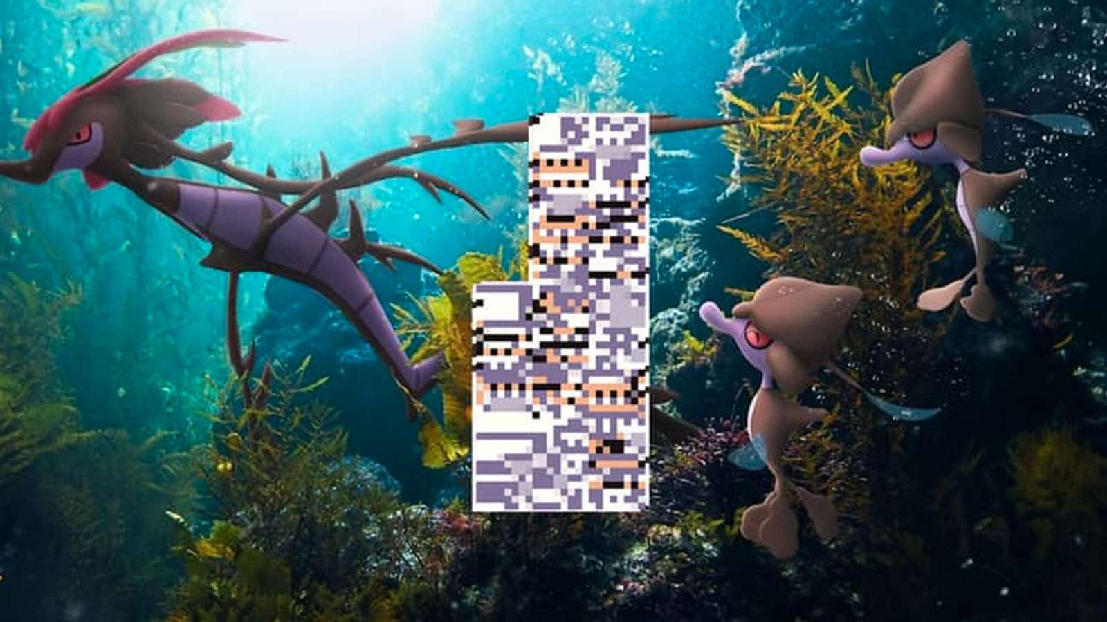 MissingNo avec des Pokémon Eau