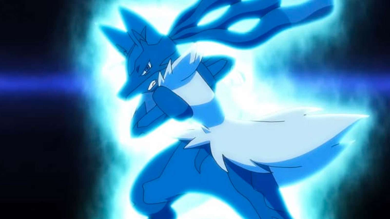 Méga-Lucario dans la série Pokémon