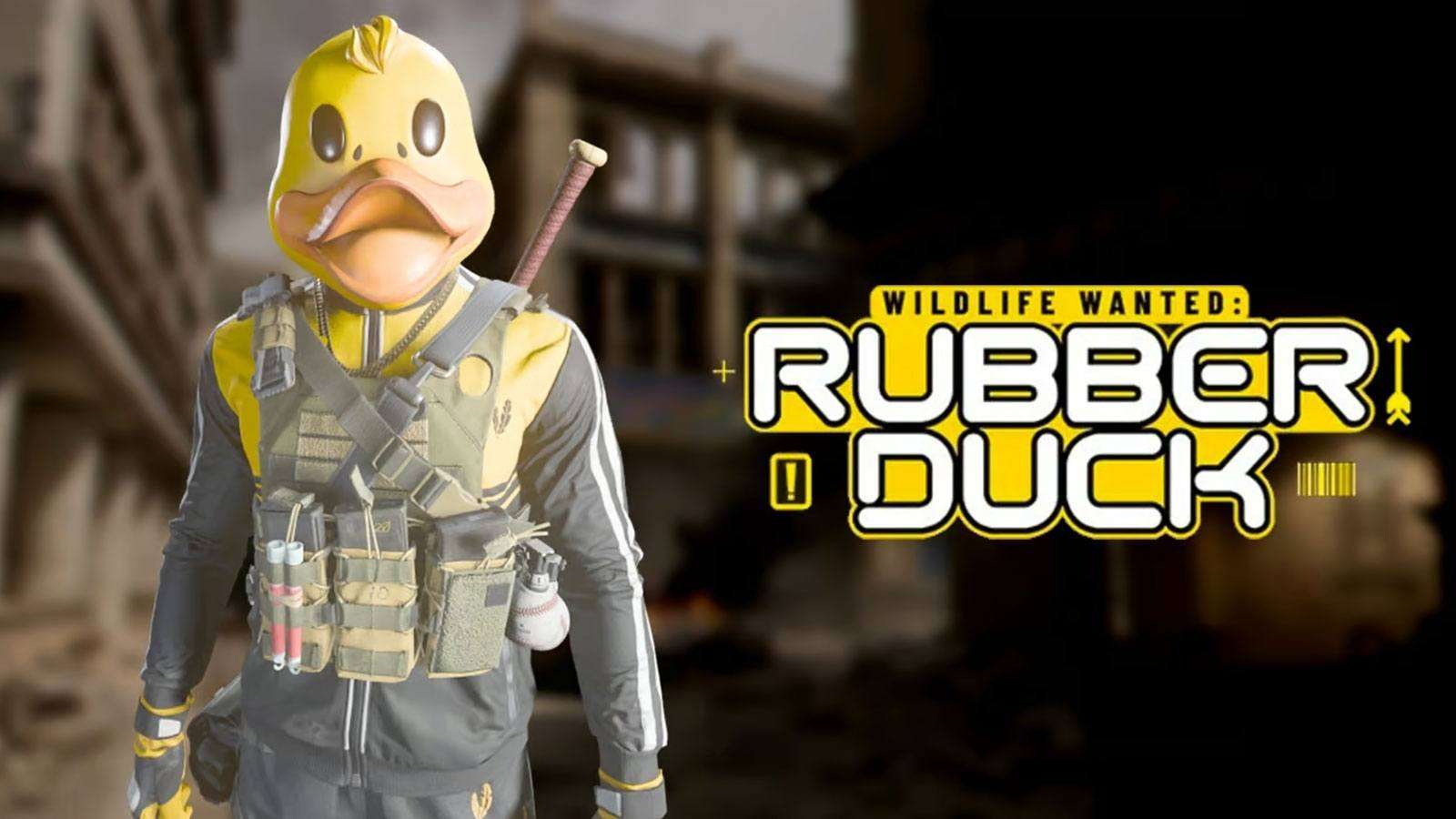 Skin Rubber Duck Warzone et MW3