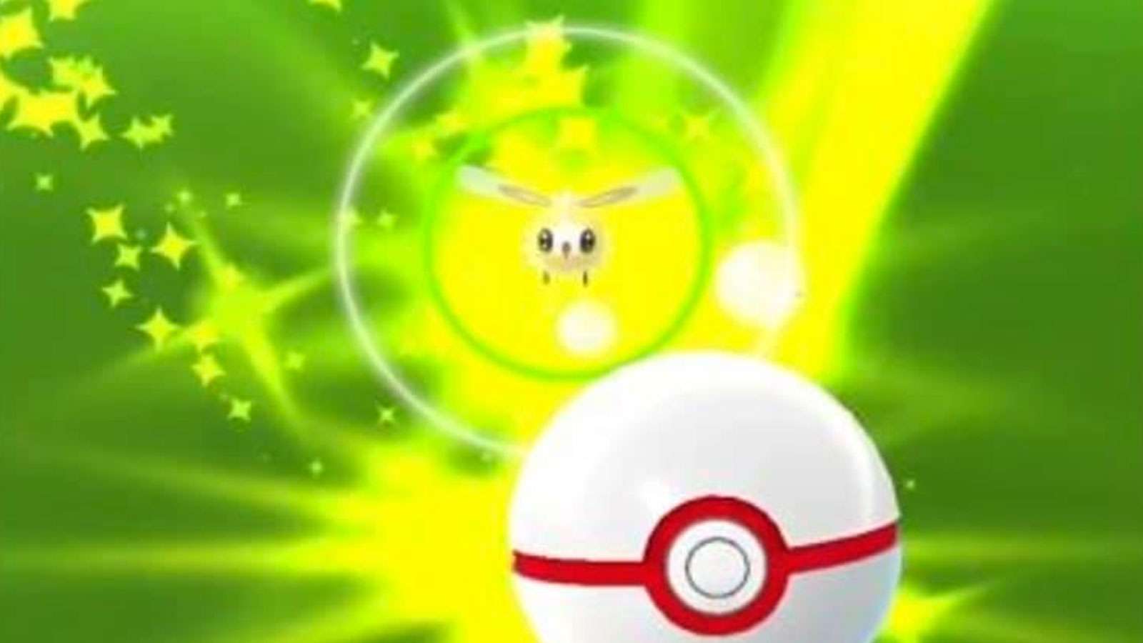 Une capture dans Pokémon Go