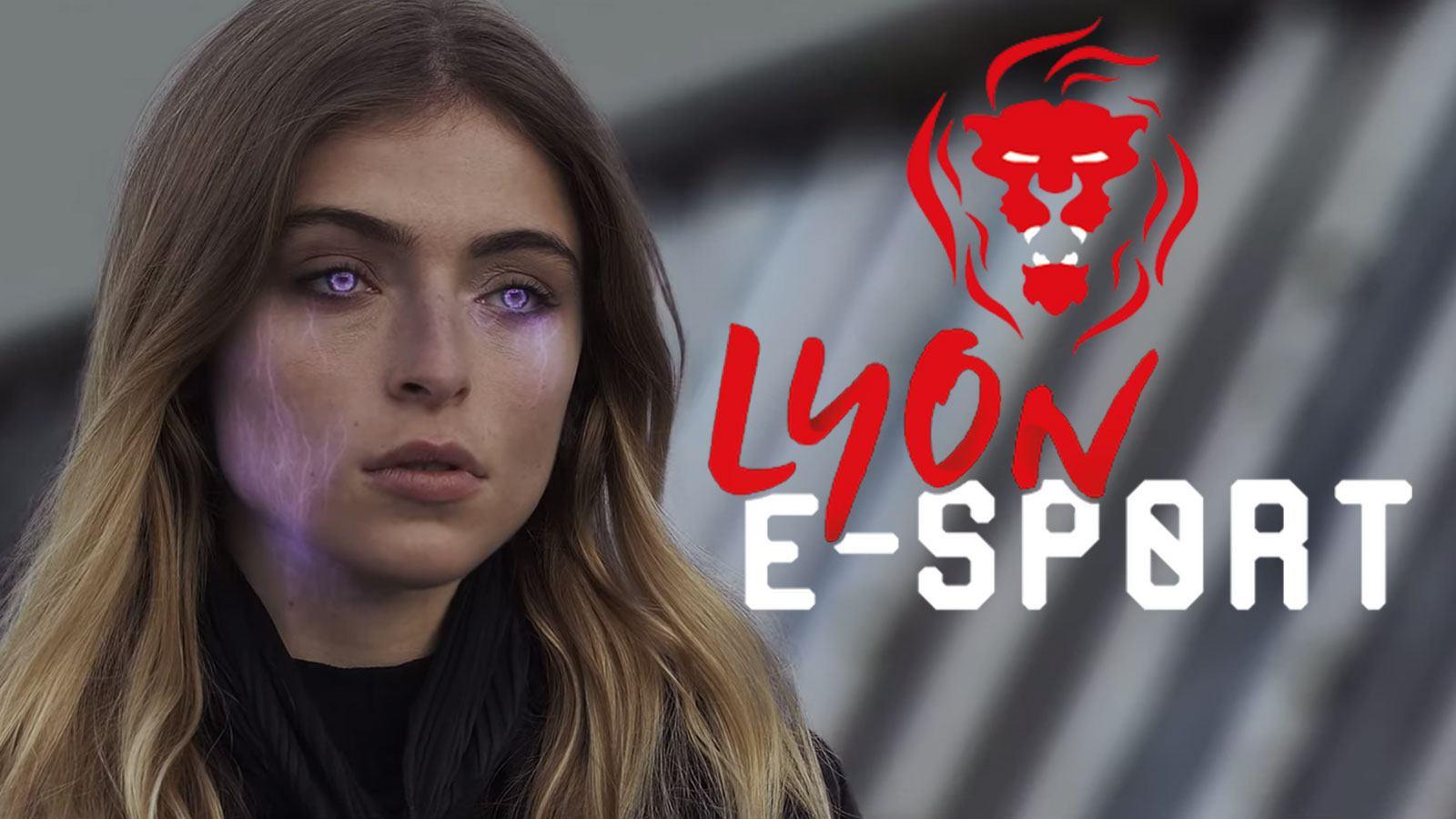 Extrait du trailer de la LES 2020 et logo de la Lyon e-Sport