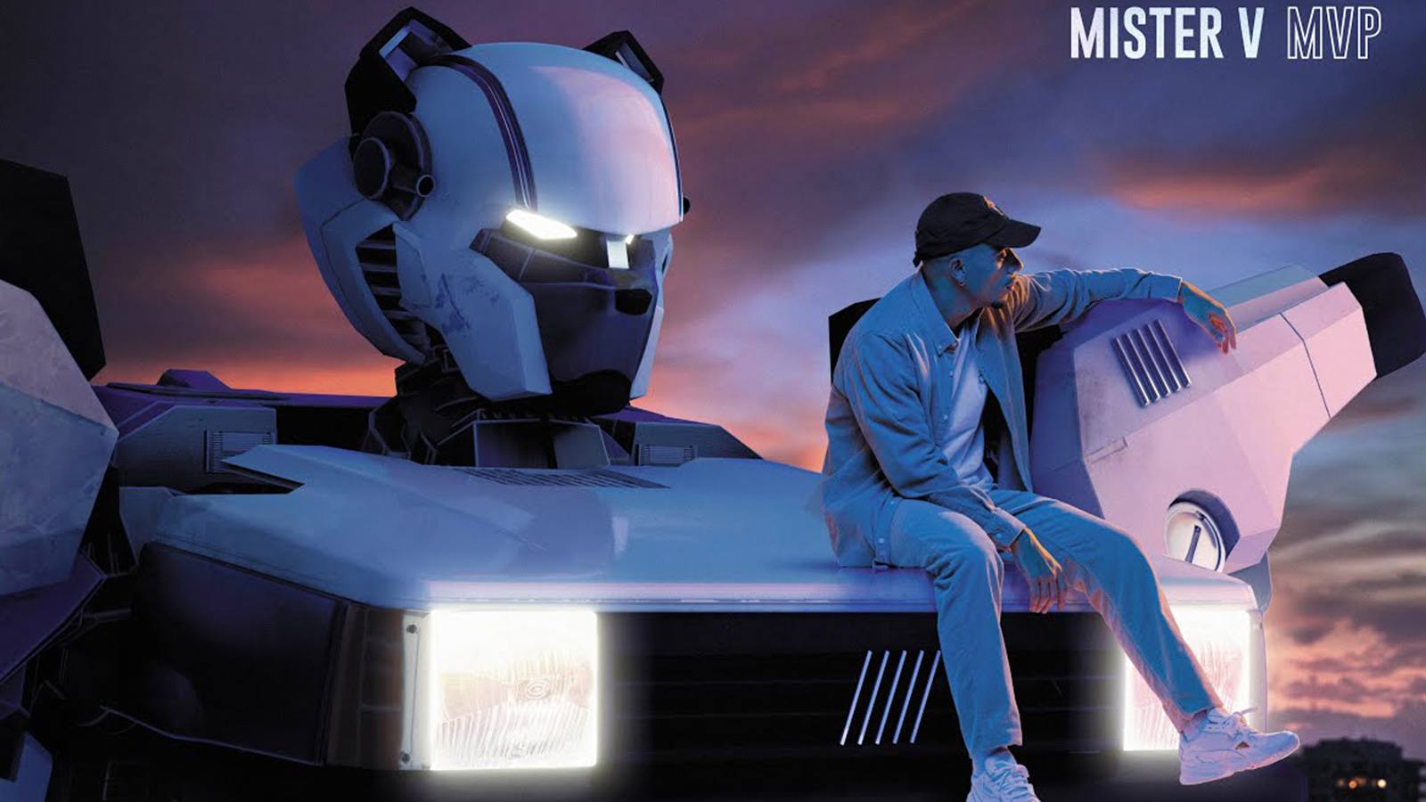 Cover officielle de l'album MVP de Mister V
