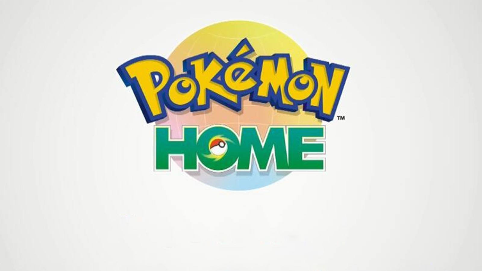 Affiche officielle du service Pokémon Home