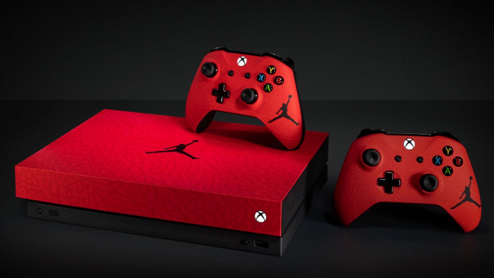 Une édition limitée de la Xbox One X en collaboration avec Air Jordan vient d'être dévoilée
