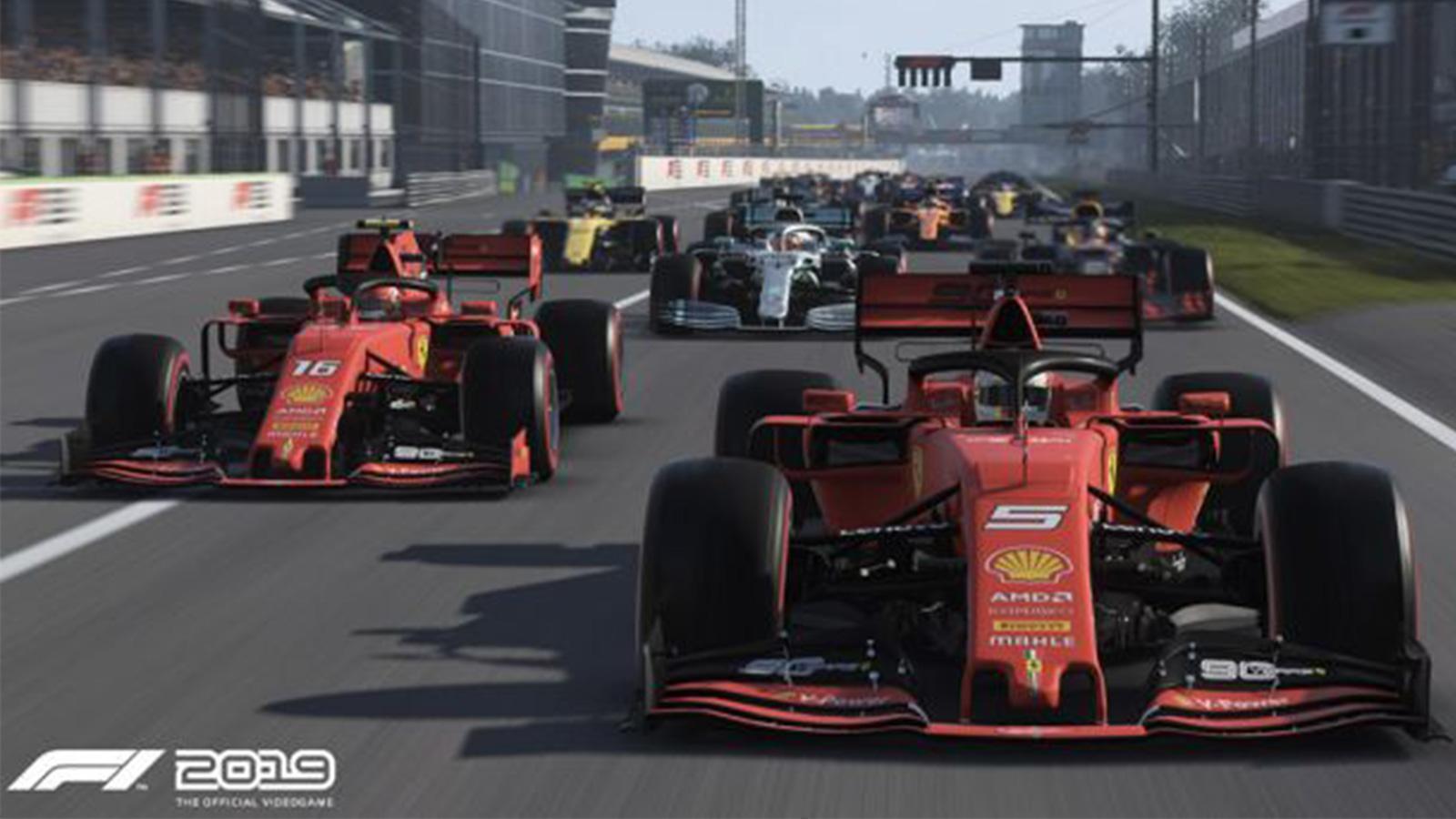 Formule 1 Ferrari sur le jeu F1 2019