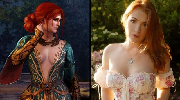Une cosplayeuse a laissé les fans de The Witcher sans voix face à son cosplay de Triss Merigold