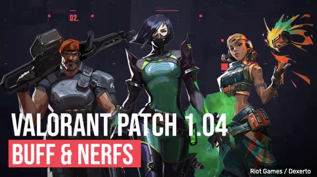 Patch notes 1.04 Valorant