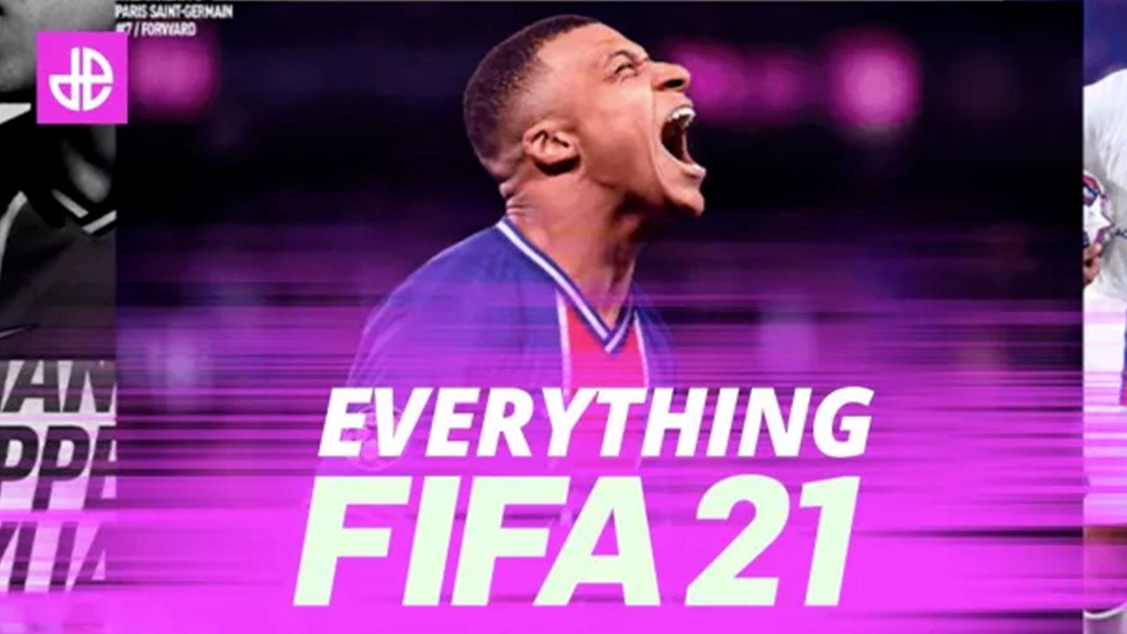 Le Meilleur du PSG on X: La maquette de FIFA 21 avec le PSG