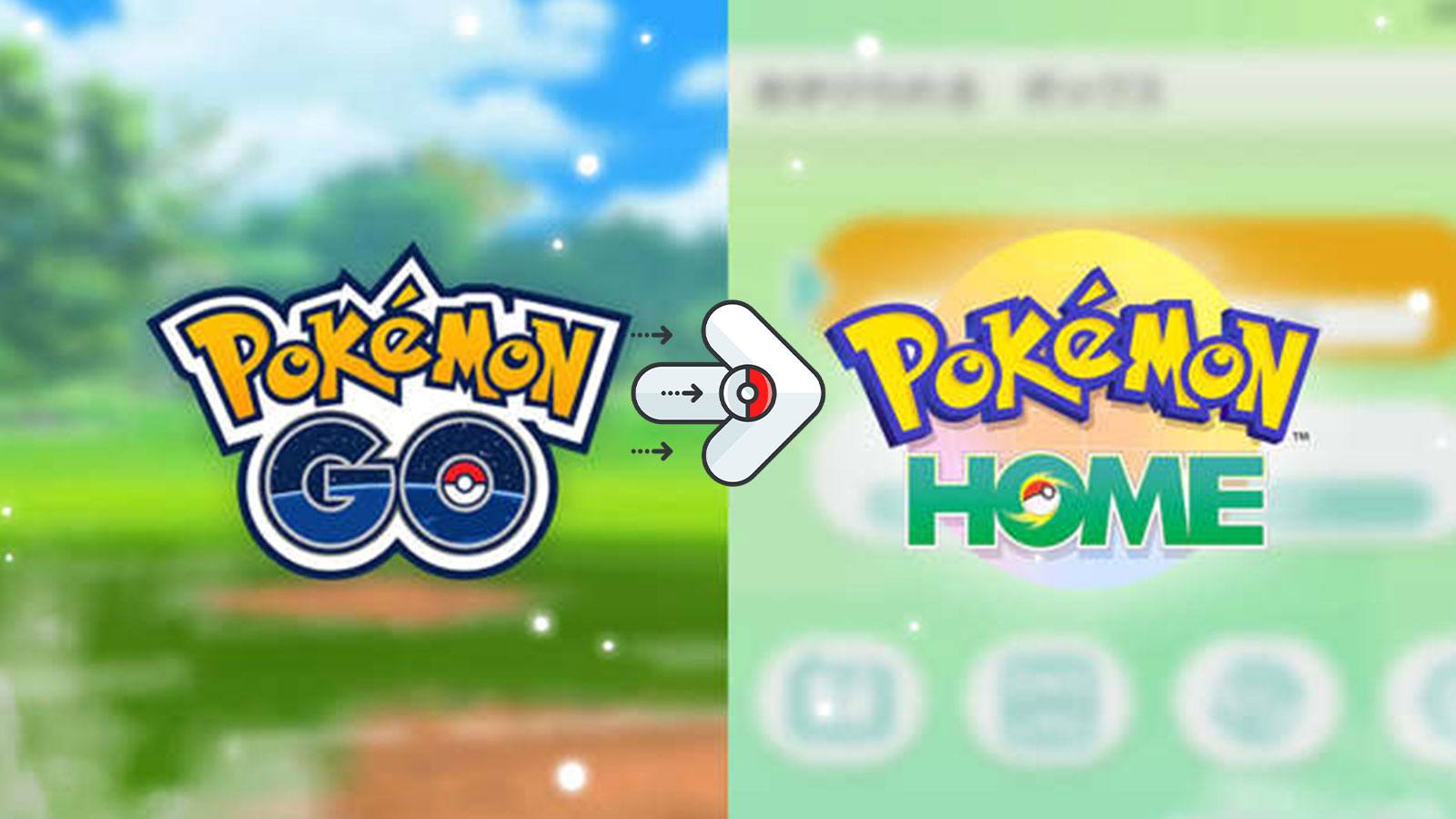 transfert Pokémon Go Pokémon HOME