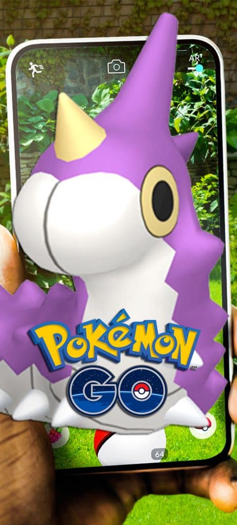 Chenipotte légendaire sur Pokémon Go