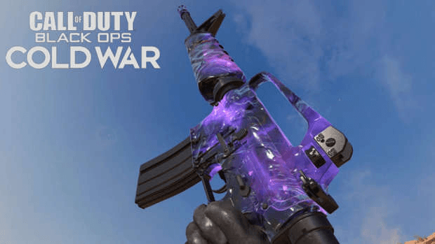 Black Ops Cold War AK-47 camouflage dark matter Treyarch
