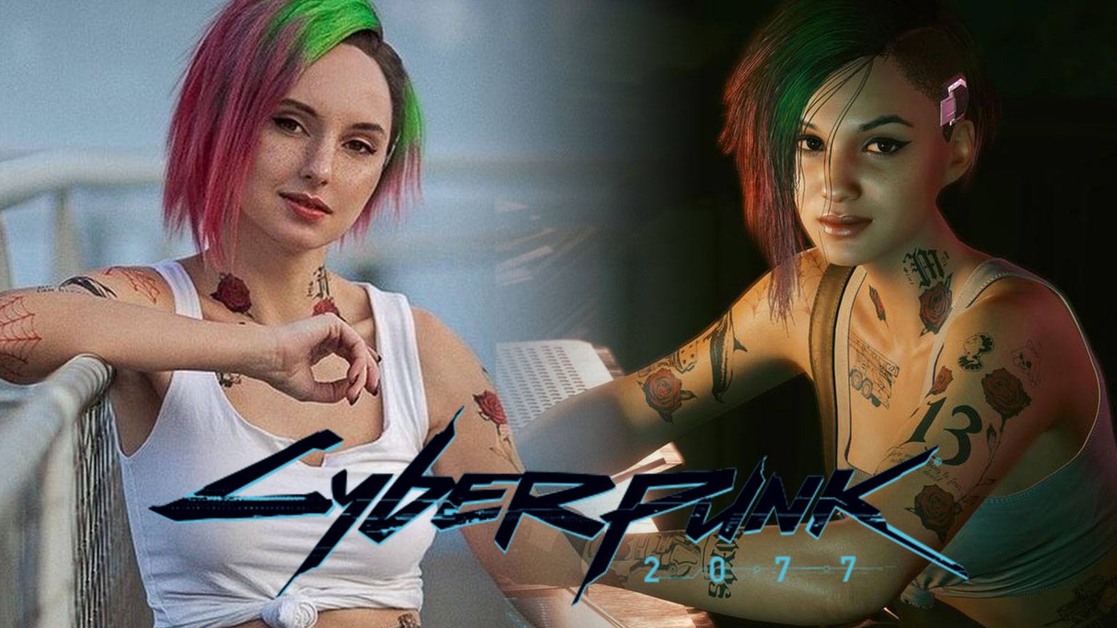Cosplay de Judy dans Cyberpunk 2077