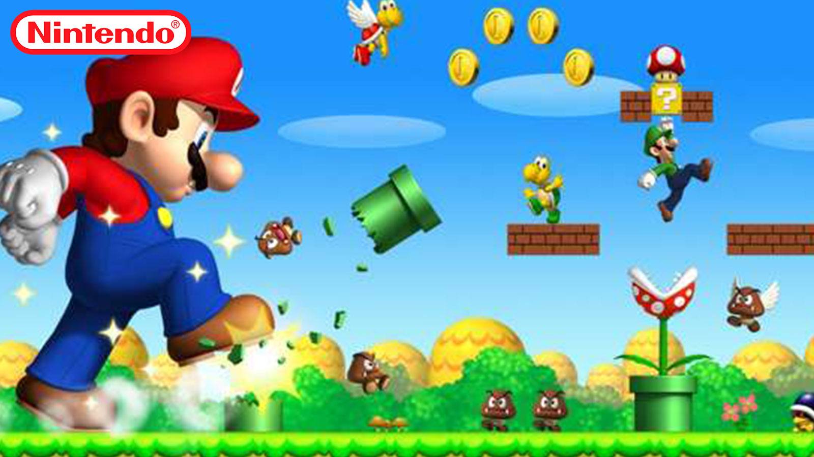 Mario géant Nintendo