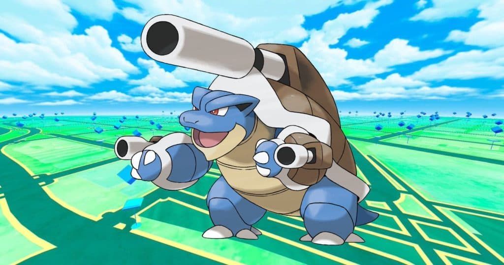 Mega Tortank dans Pokémon GO