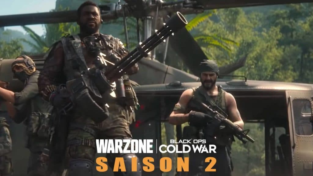 Nouvelles armes Warzone BOCW saison 2