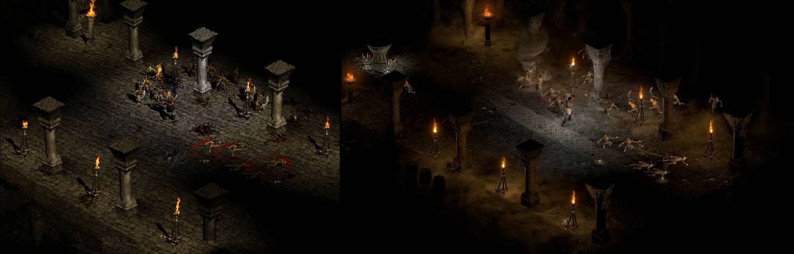 Comparaison Diablo 2 Remastered