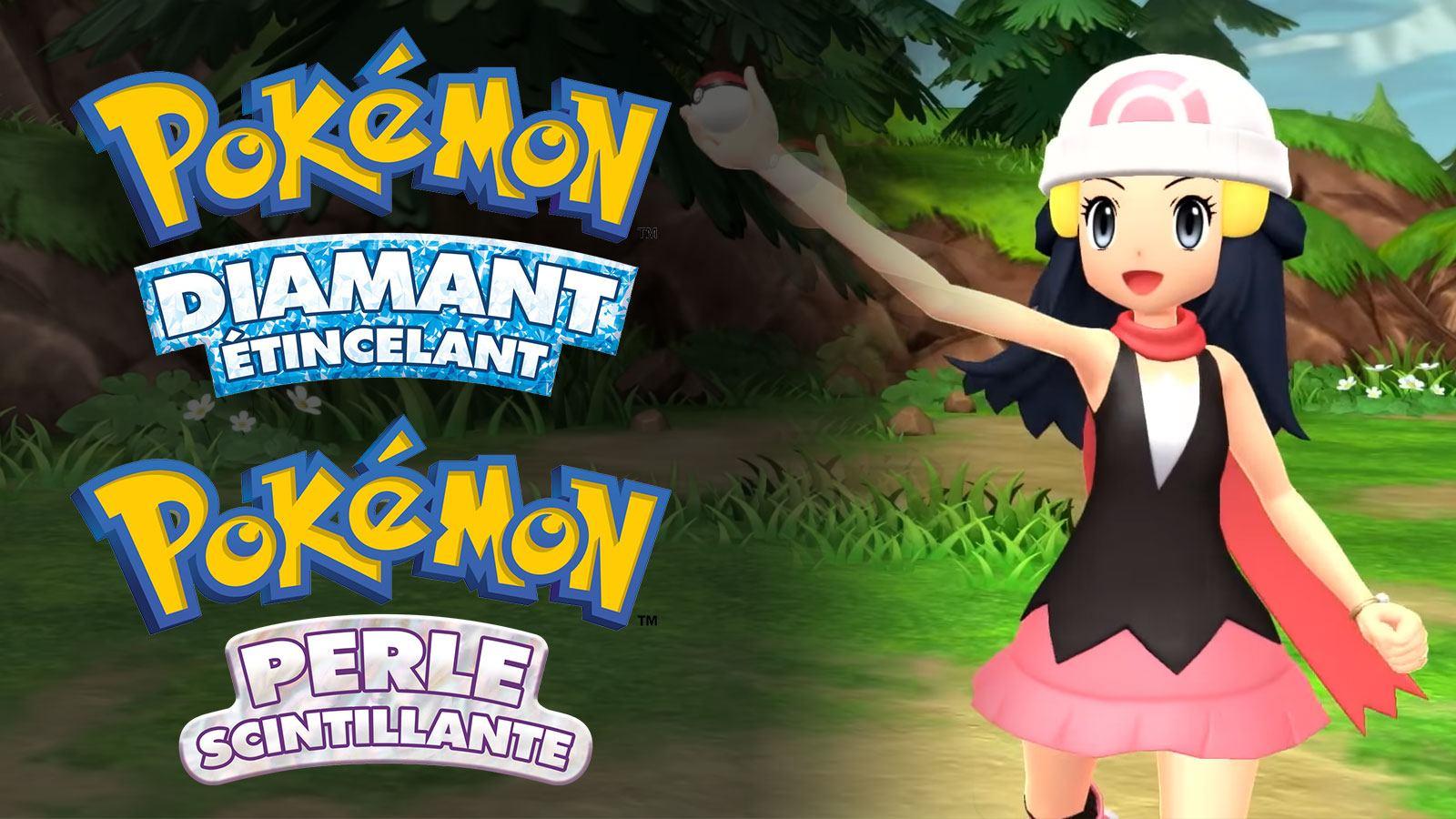 Pokémon DIamant Étincelant et perle Scintillante