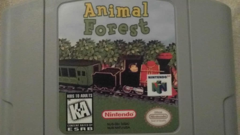 Animal Forest Nintendo 64 64DD