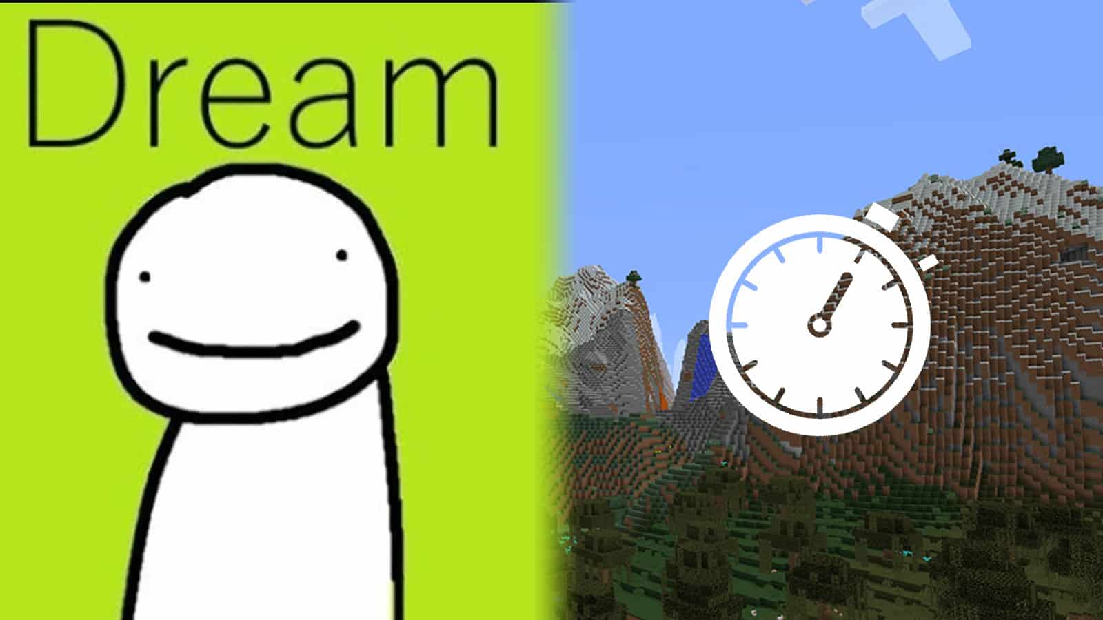 Dream Minecraft speedrun